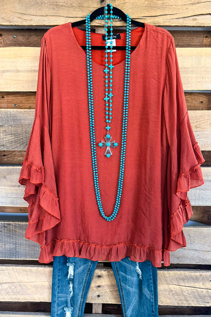 Good Grace Tunic - Rust