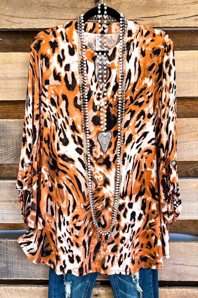 Miles To Go Tunic - Leopard