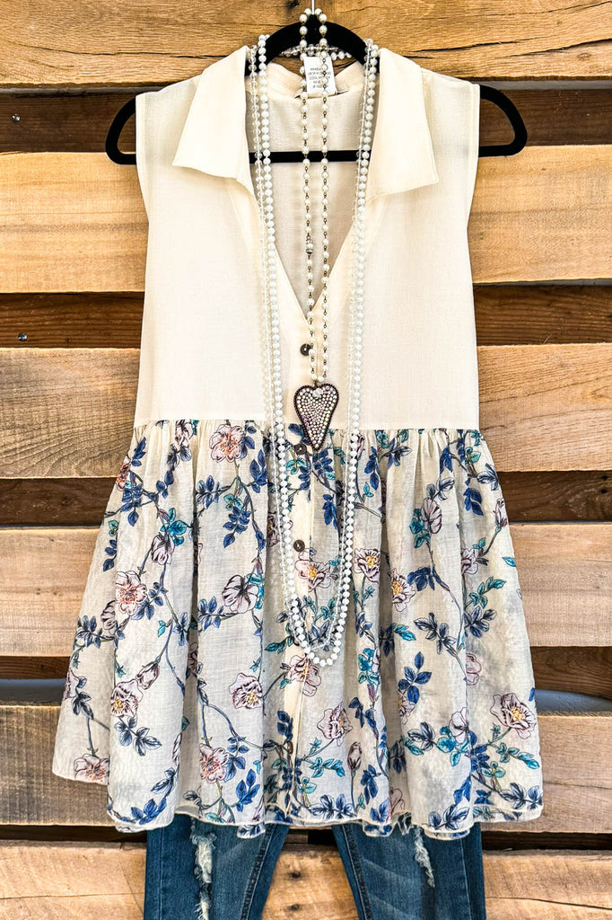 Sea Front Tunic - Beige