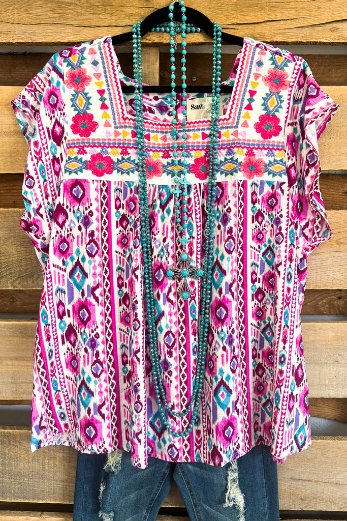 Perfect Sweetness Top - Magenta