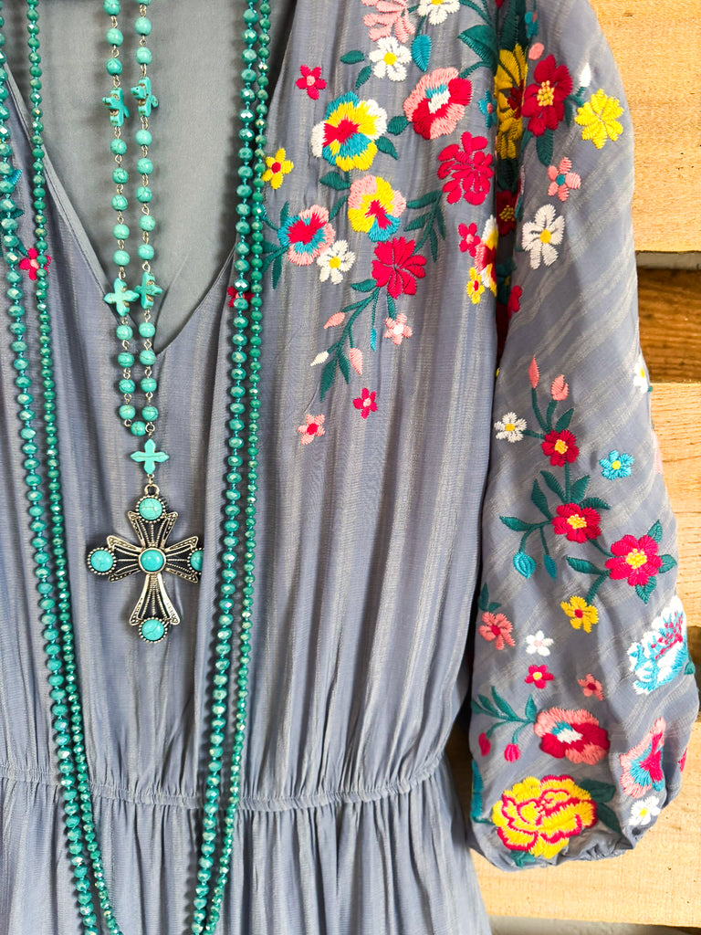 Dream Maker Dress - Placid Blue