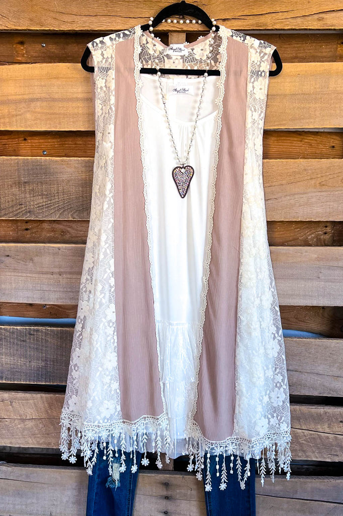 AHB EXCLUSIVE: Heart & Soul Vest - Mocha