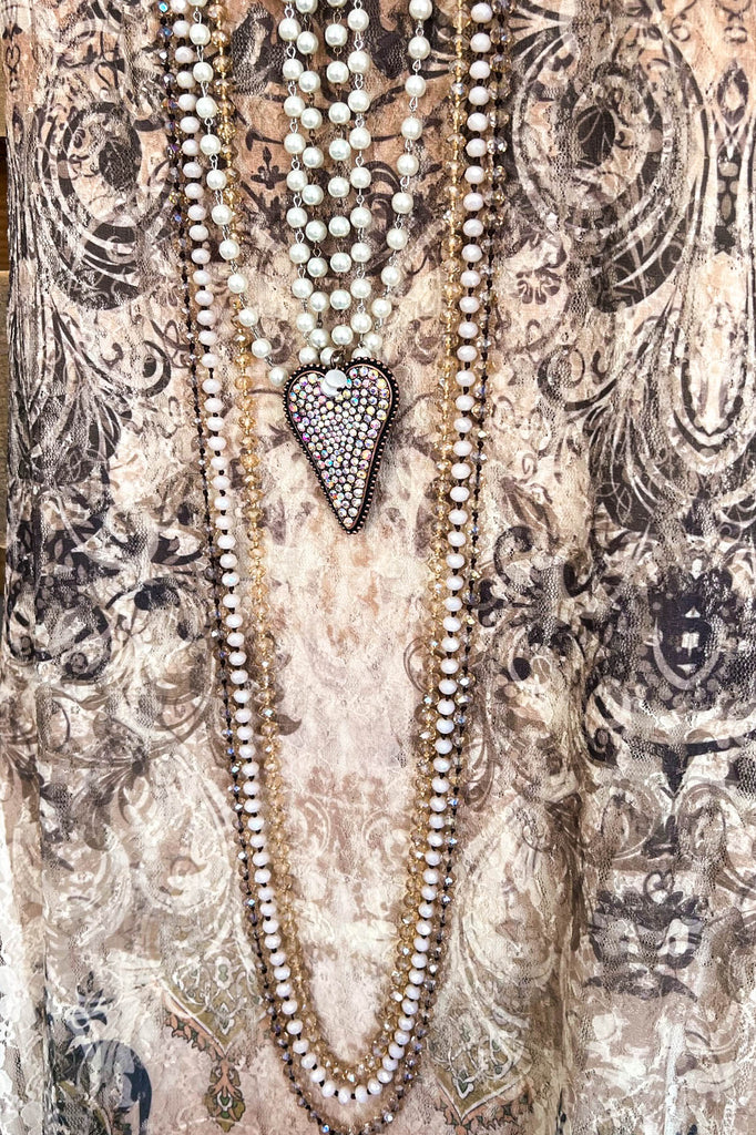 AHB EXCLUSIVE: Love is Alive Tunic - Beige/7TP