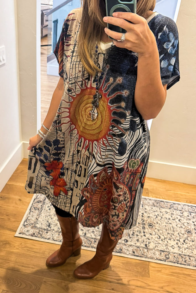 Sole d’Arte Italian Tunic Dress - Made in Italy