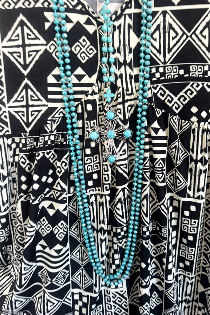 Time On My Hands Tunic - Charcoal