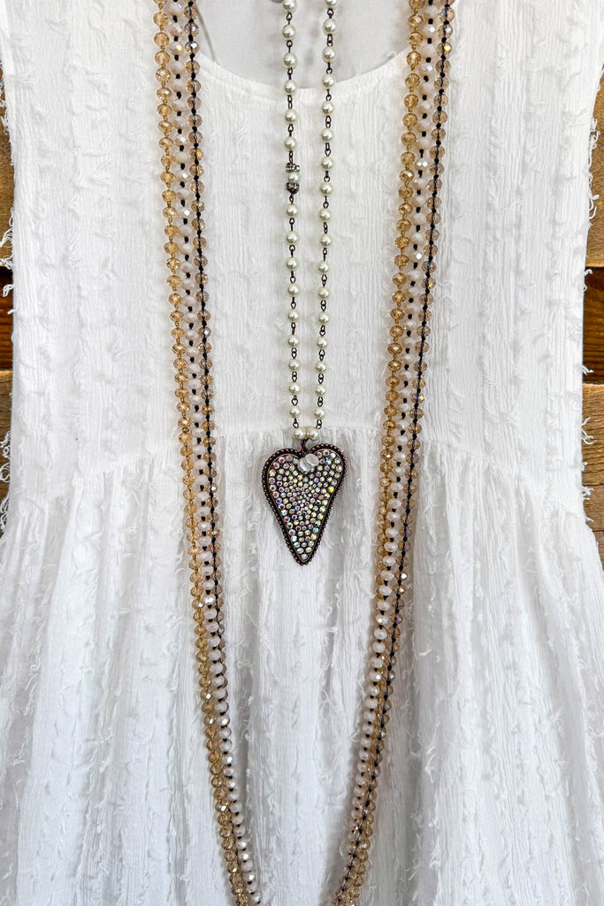 Separate Ways Top - White - 100% COTTON - SALE