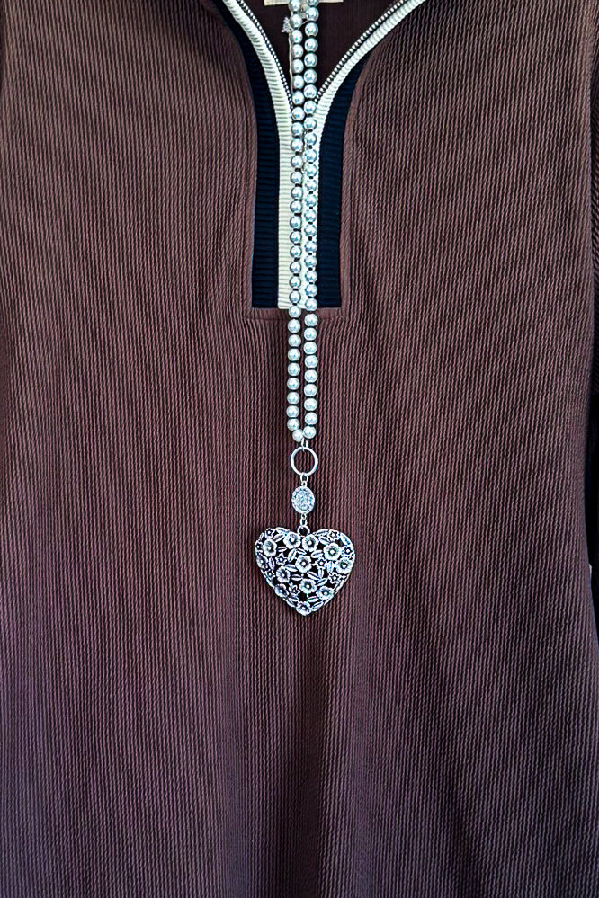 Softly Spoken Top - Brown