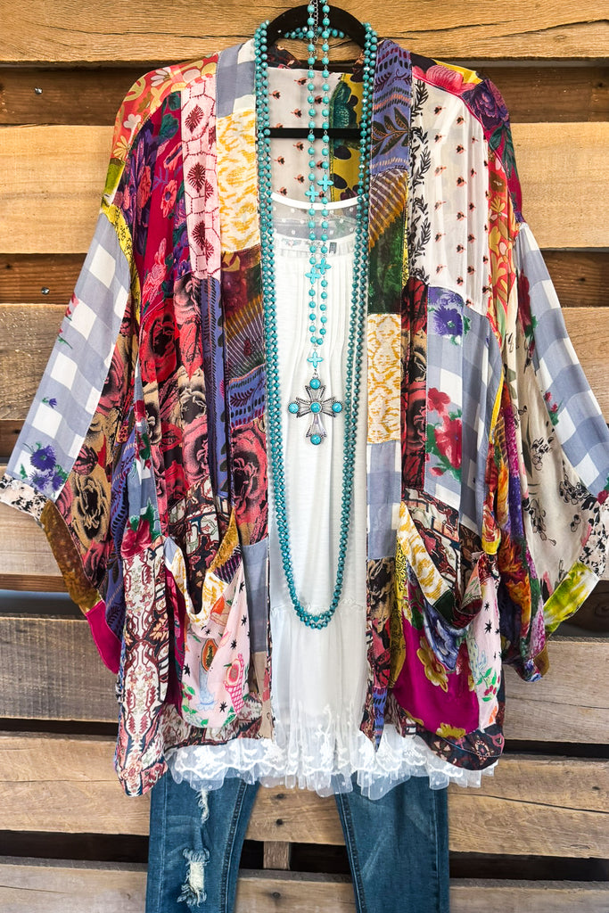 Playful Aesthetic Kimono - Multi