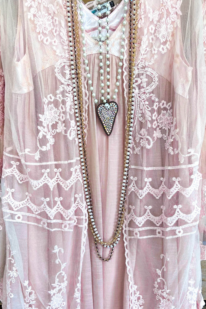 AHB EXCLUSIVE: Finding Perfection Kimono - Pink