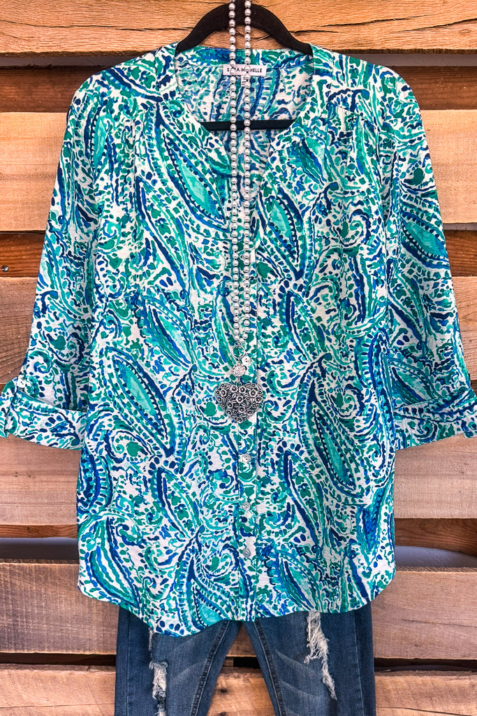 Discovering Effort Tunic - Navy/Royal/White