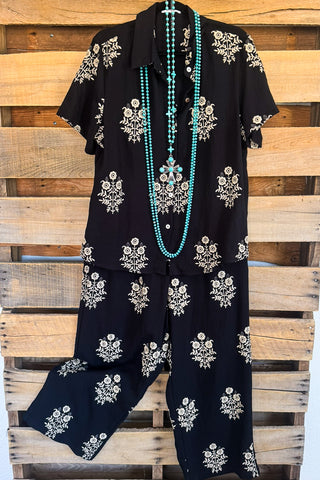 All Tangled Up Top - Light Grey - 100% COTTON