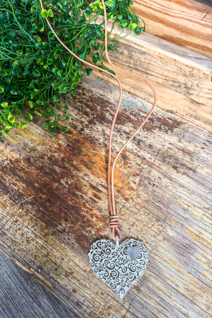 My Heart Within Necklace - Sliver
