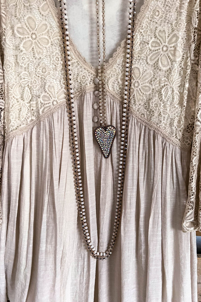 AHB EXCLUSIVE: Standing Amazed Dress - Champagne