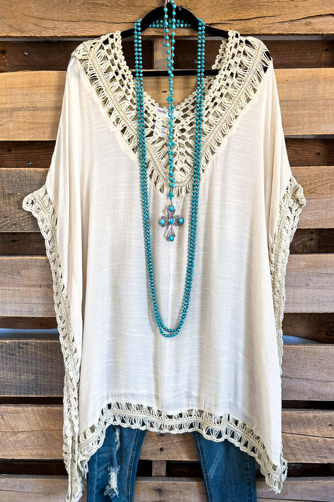 Beachside Fun Cover-Up - Beige