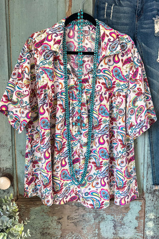 Busy Mornings Top - Ivory