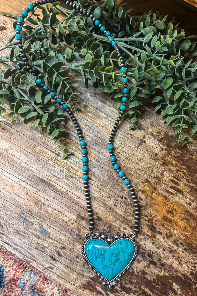 Southwest Soul Heart Necklace