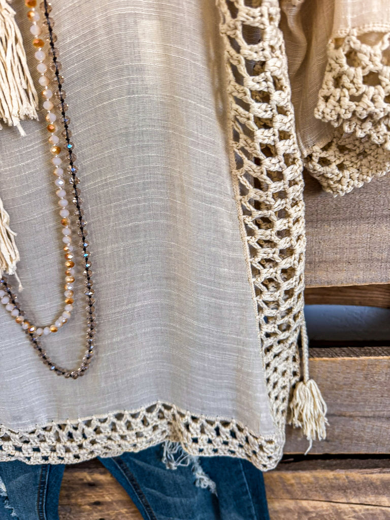 Bayside Breeze Cover-Up - Beige