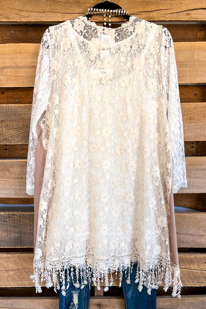 AHB EXCLUSIVE: Heart & Soul Vest - Mocha - SALE