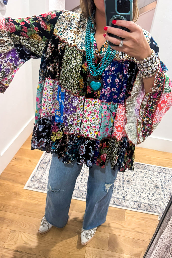 AHB EXCLUSIVE: A Hint Of Bloom Tunic - Multi - 100% Cotton