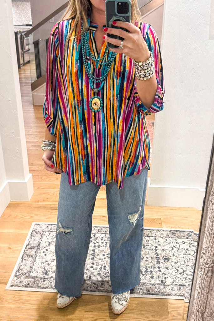 Vertical Limits Tunic - Multi