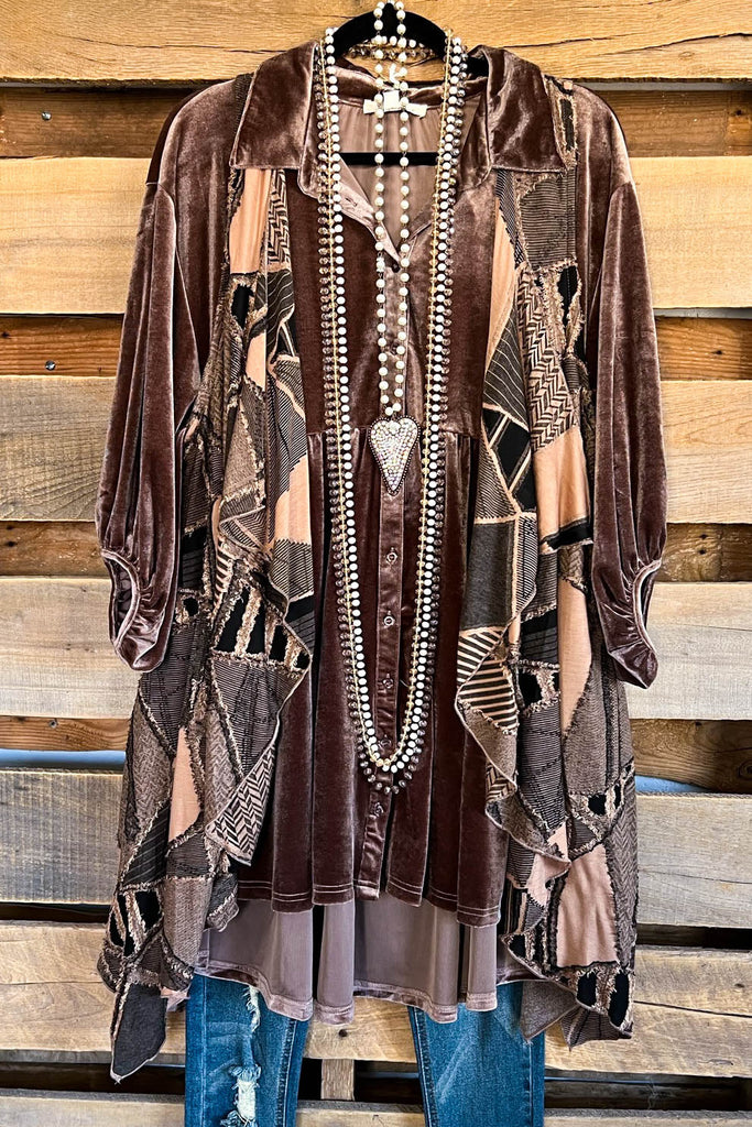 Unpredictable Truth Vest - Mocha - SALE