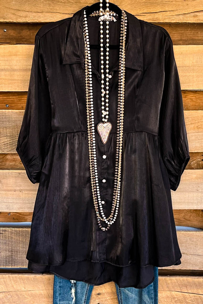 Venice Visions Tunic - Black