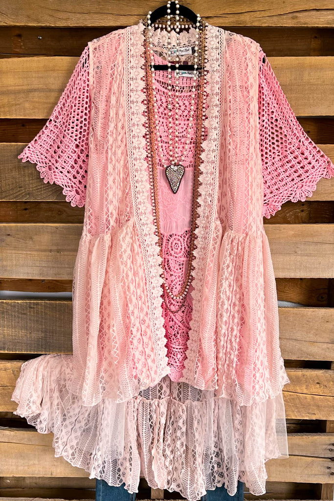 AHB EXCLUSIVE: Brighten My Day Vest - Mauve