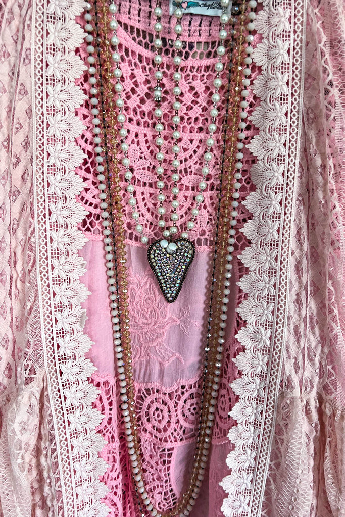 AHB EXCLUSIVE: Brighten My Day Vest - Mauve