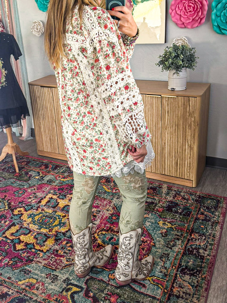 Comes Naturally OVERSIZED Top - Natural