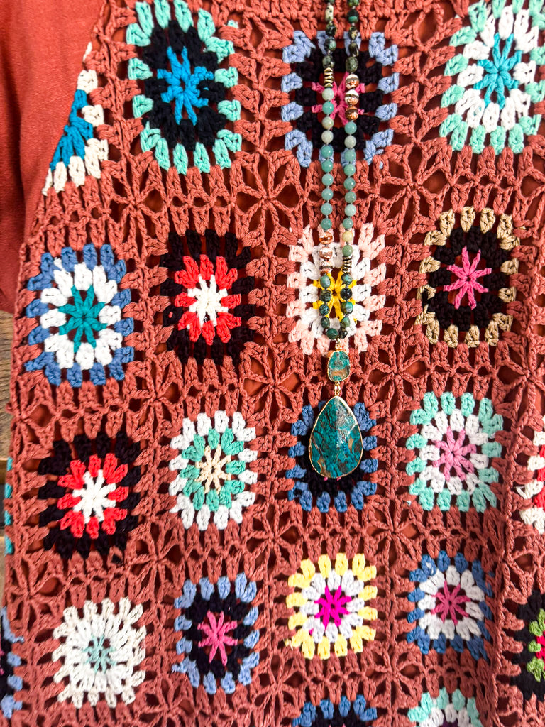 Traditionally Yours Top - Terracotta