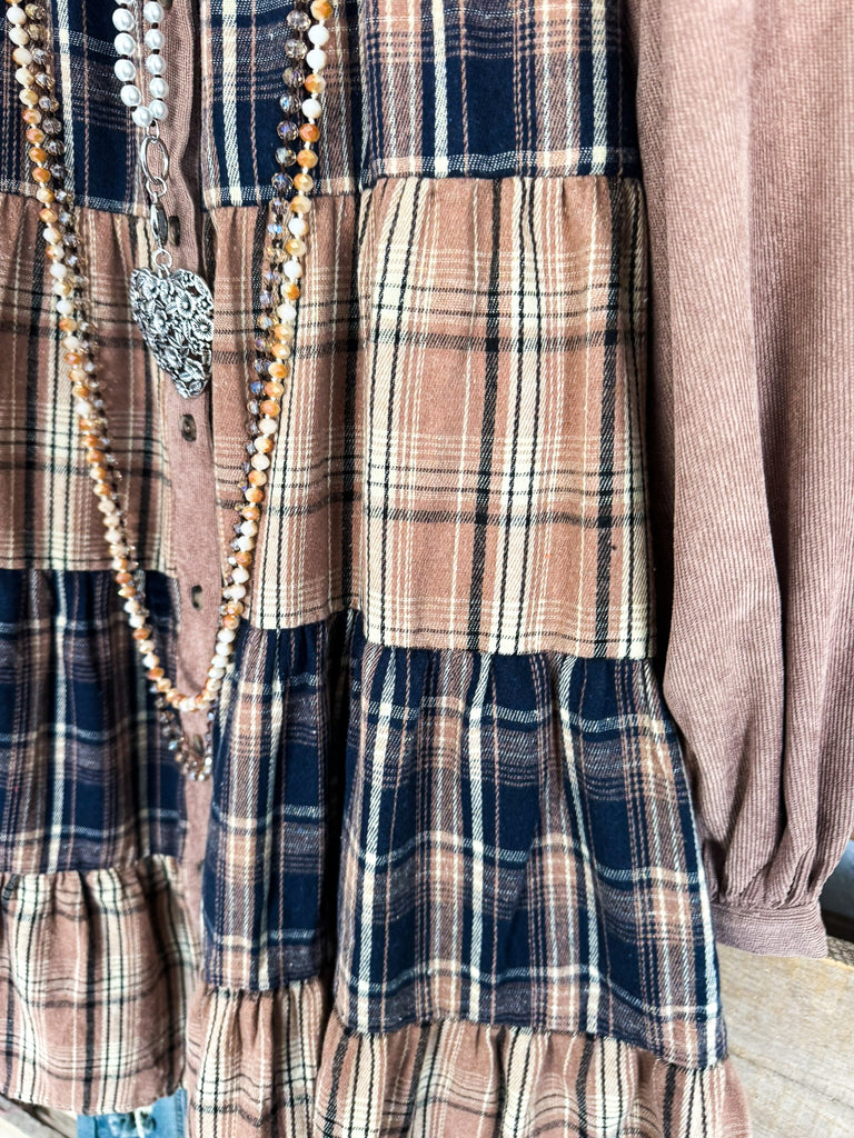 Previewing Fall Dress - Mocha