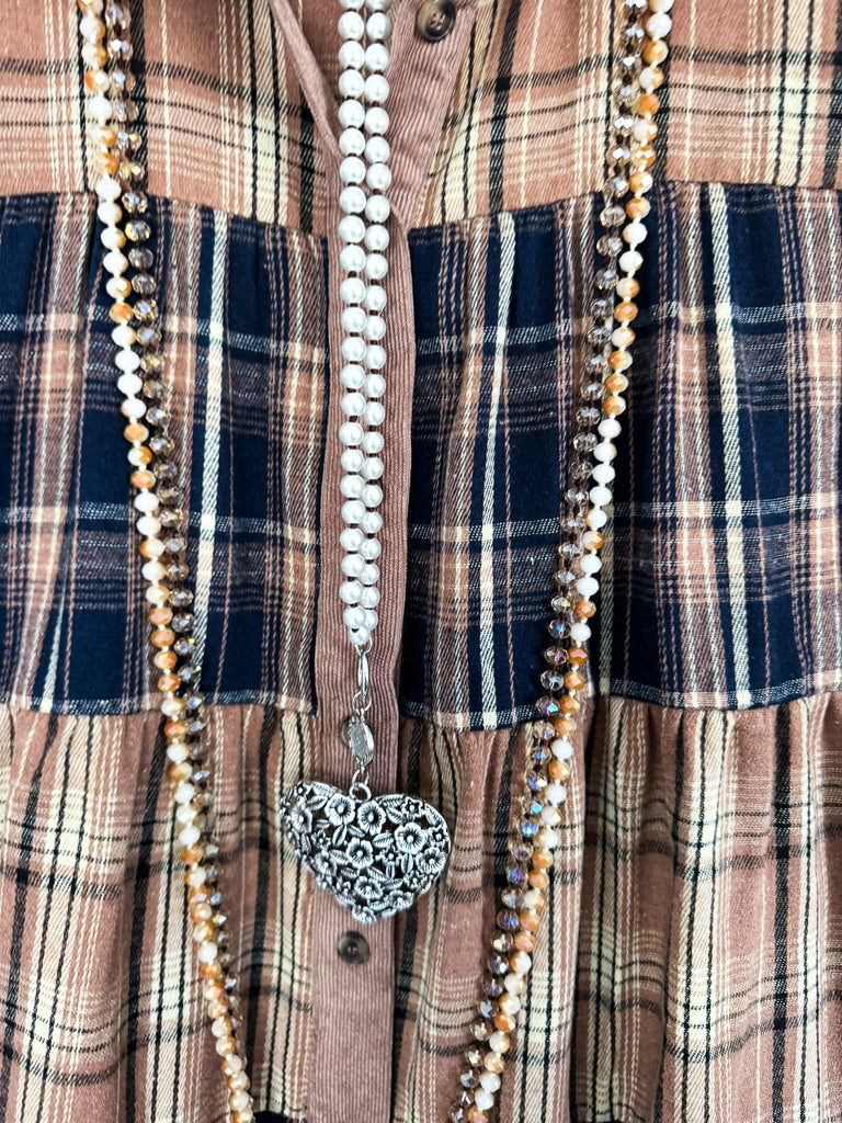 Previewing Fall Dress - Mocha