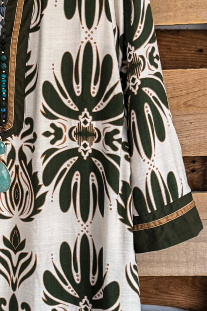 Indescribable Love Dress - Olive