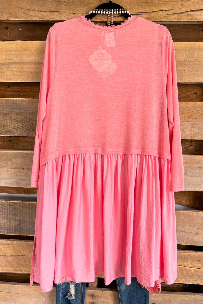 Days To Impress Cardigan - Peach