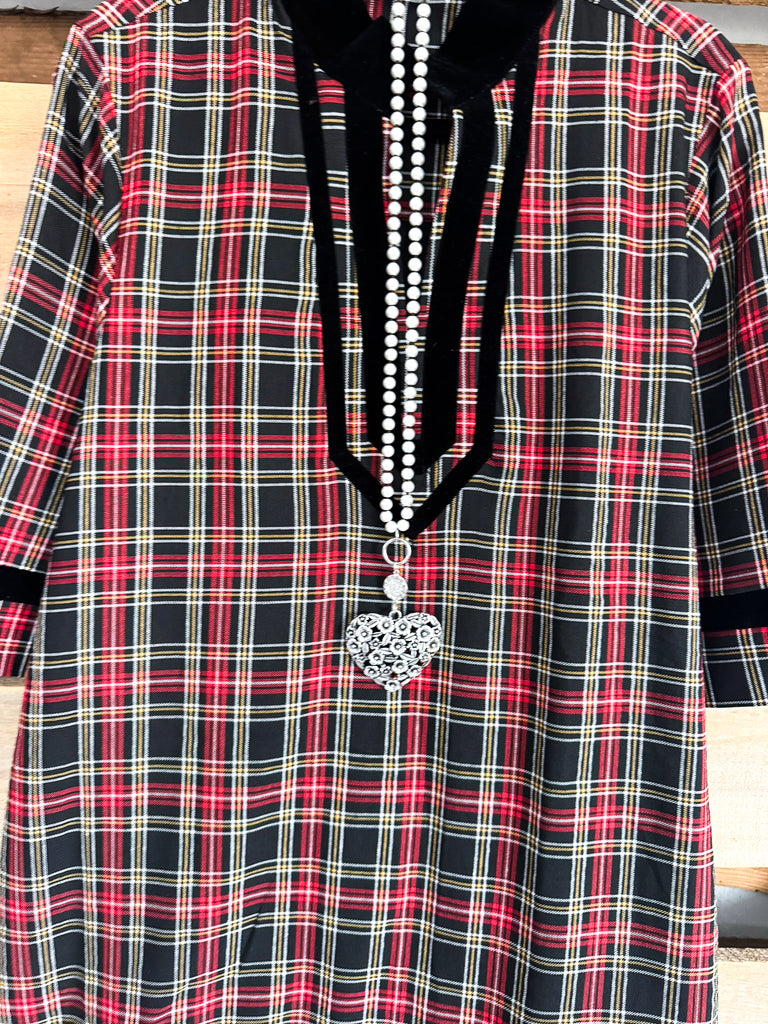 Seasons Greetings Dress - Black