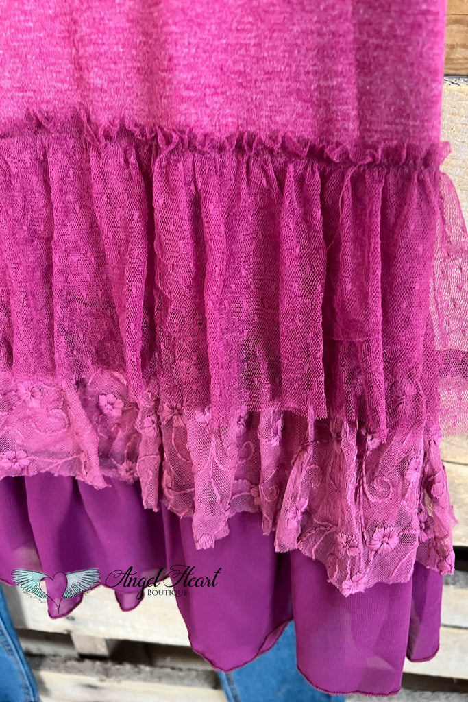 AHB EXCLUSIVE: Inspire Me Lace Extender - Wine