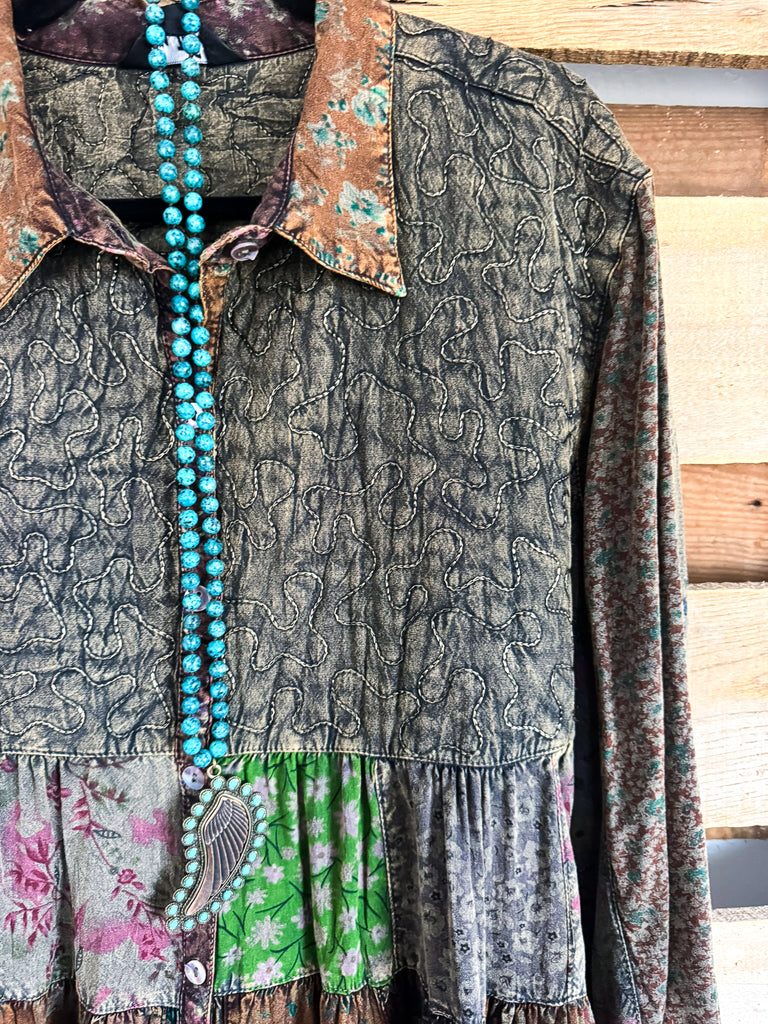 Capturing The View Blouse - Amber