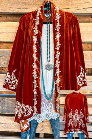 Floral Enough Crochet Vest - Mocha - 100% COTTON