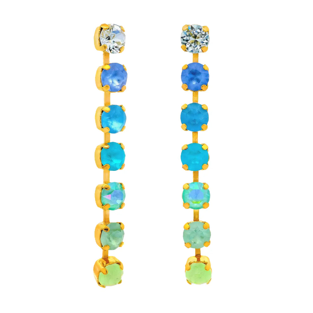 TOVA: Mini Berenike Earrings in Candy Crush