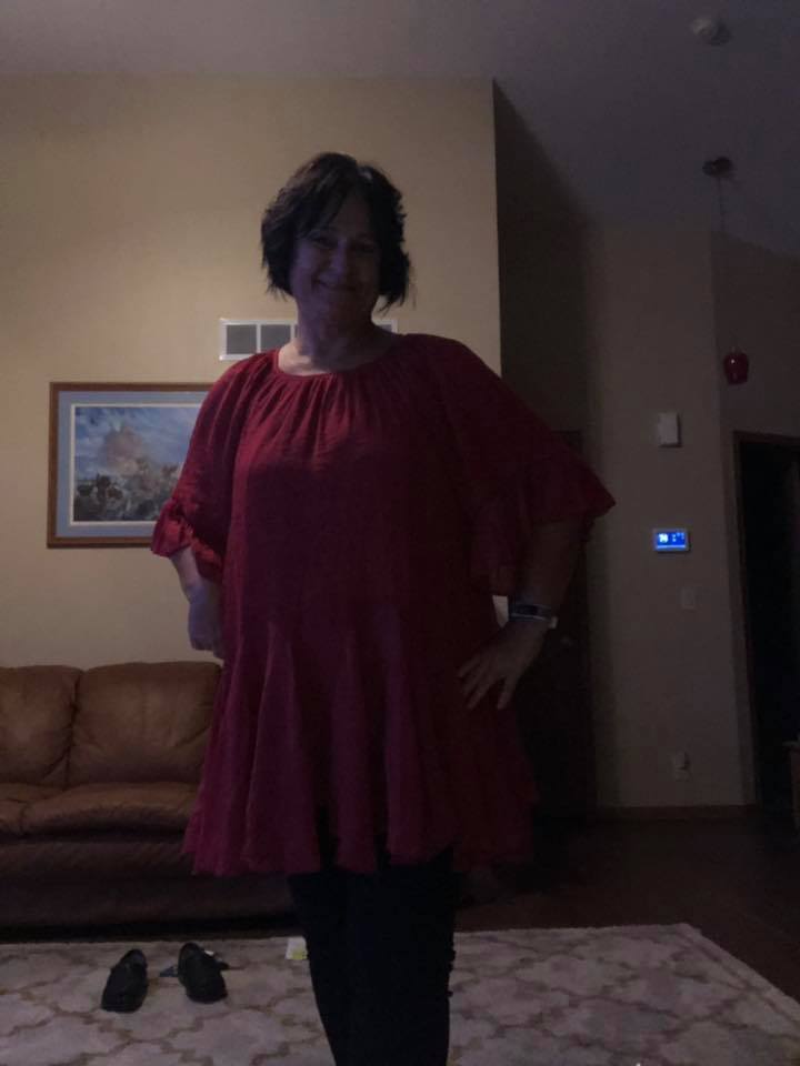 AHB EXCLUSIVE: The It Girl Oversized Tunic -Crimson