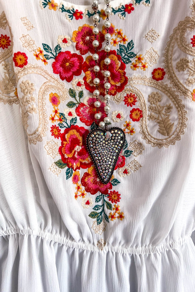 AHB EXCLUSIVE: Dashing With Zeal Blouse - Ivory - SALE