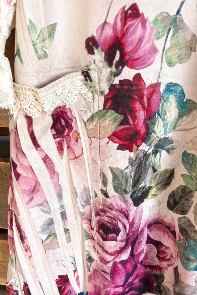 AHB EXCLUSIVE: Candle On The Water Suede Tunic - Ivory Rose - SALE