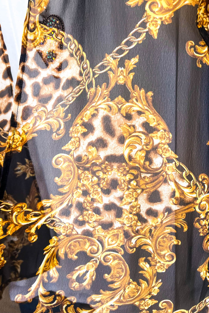 Passage North Cardigan - Black/Gold - SALE