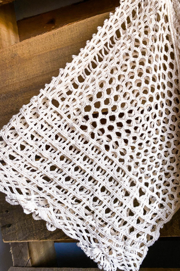 AHB EXCLUSIVE: Delightful Details Top - Natural - 100%  COTTON