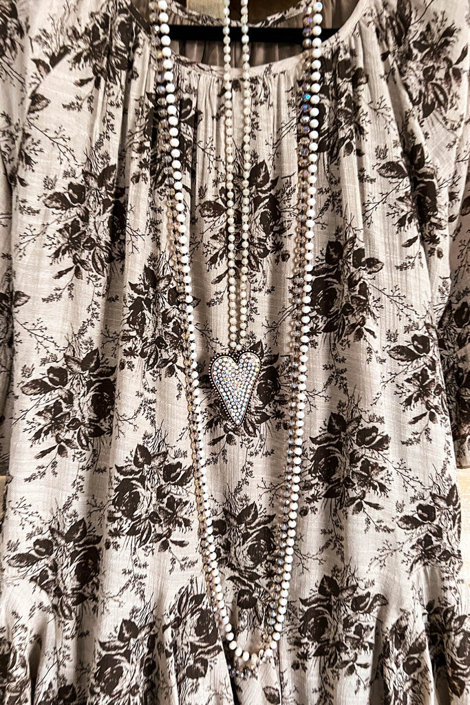 Your Love Awakens Me Tunic - Mocha - SALE