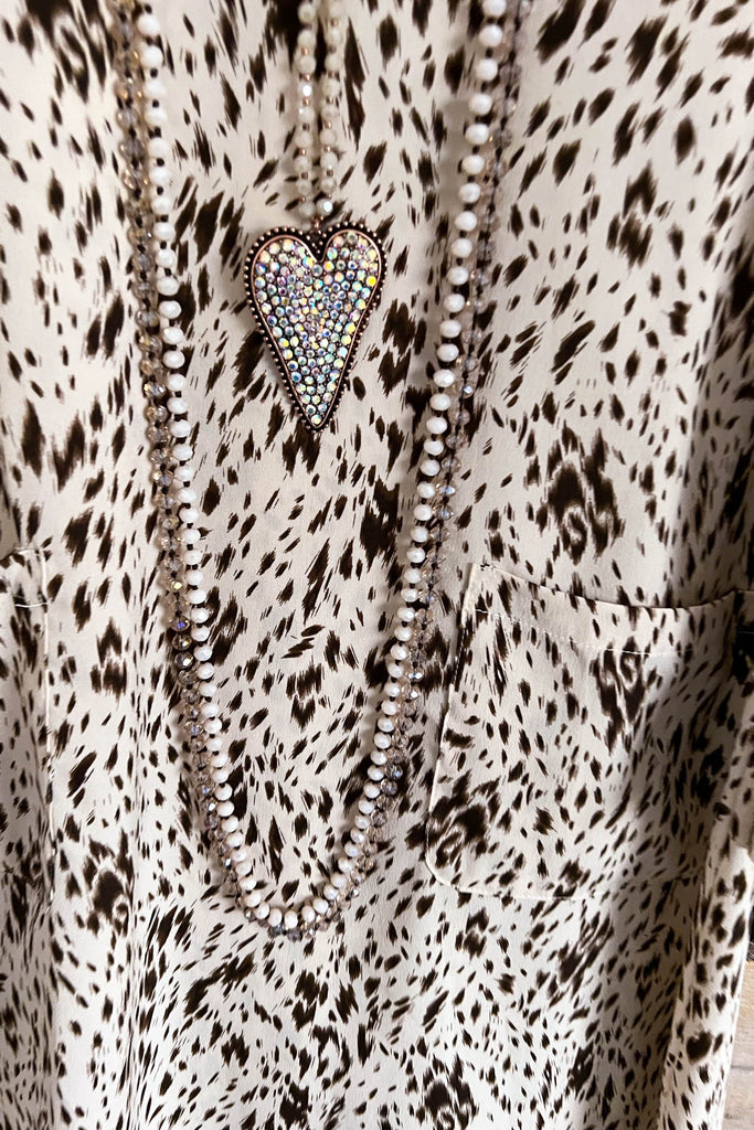 Persuade Me Now Tunic - Beige