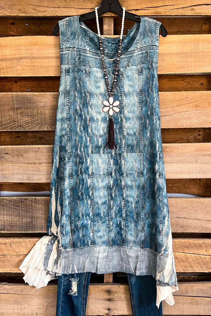 AHB EXCLUSIVE: Love Is Alive Dress - BG/Demin - SALE