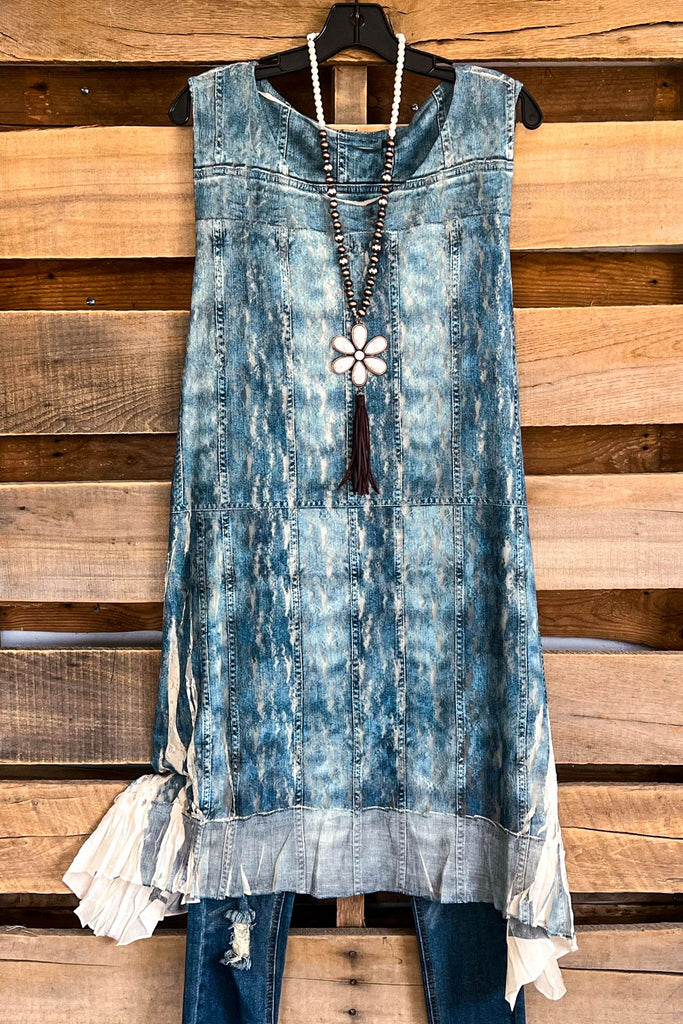 AHB EXCLUSIVE: Love Is Alive Dress - BG/Demin - SALE