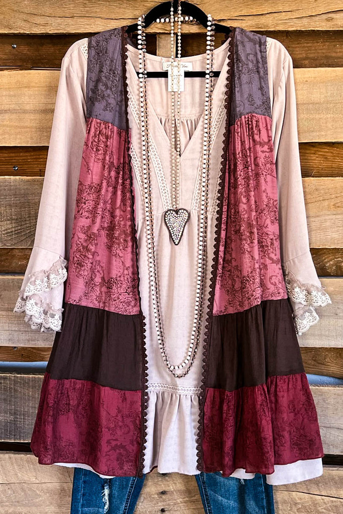 Generating Greatness Vest - Multi Gray - SALE