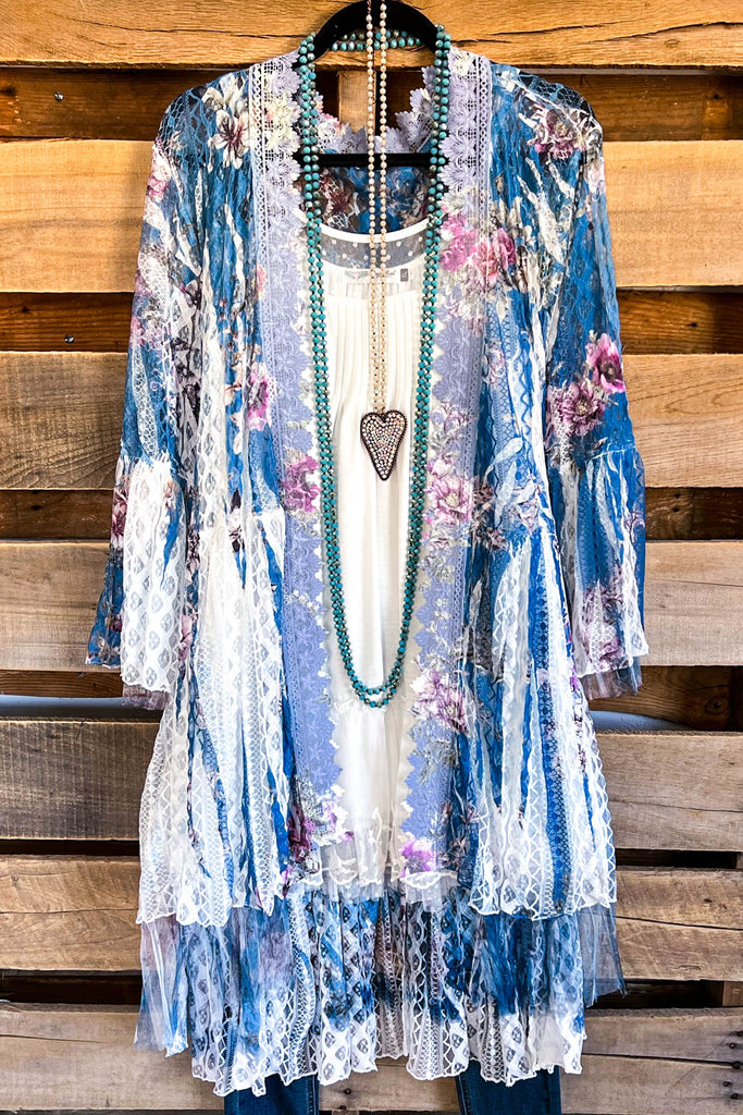 AHB EXCLUSIVE: Embrace The Joy Cardigan - IV/SB/CHFL